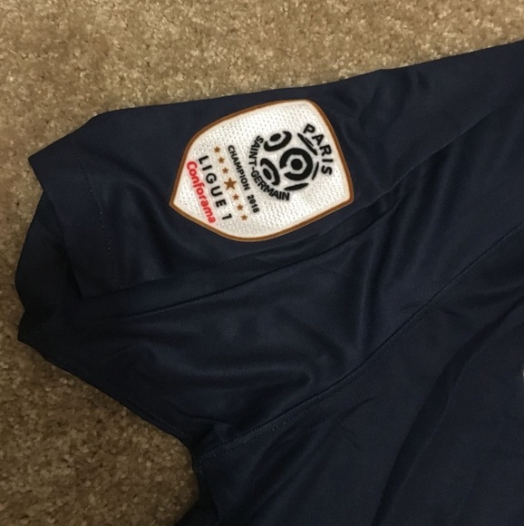 PSG Paris Saint Germain Home 18/19 Jersey LIGUE 1 - Picture 4 of 6